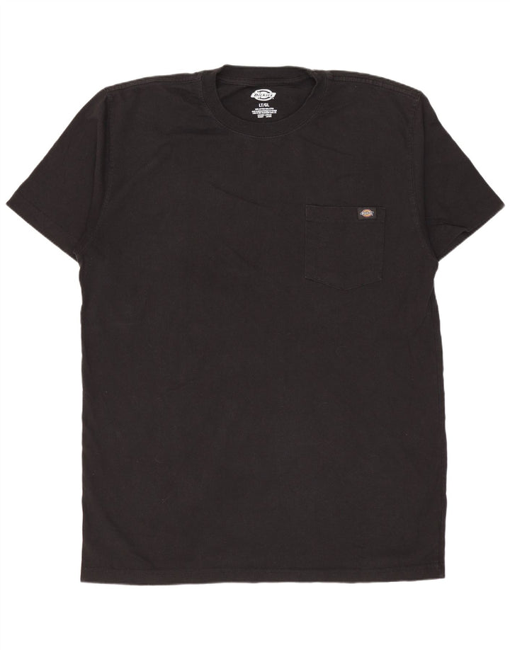 Dickies Herren T-Shirt Top Large Schwarz Baumwolle