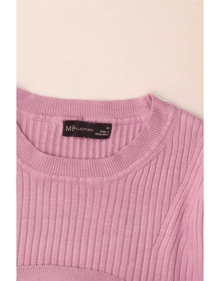 Marks & Spencer Damen Bluse Top UK 18 XL Pink
