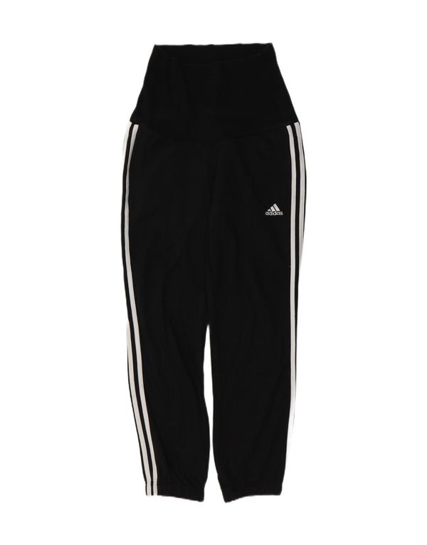 Adidas Damen Umstands-Trainingshose, Jogginghose, Größe 4/6, XS, Schwarz, Baumwolle