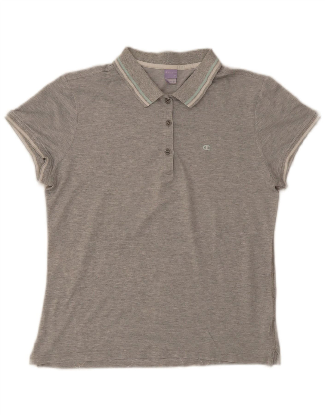 Champion Damen Heritage Fit Poloshirt XL Grau