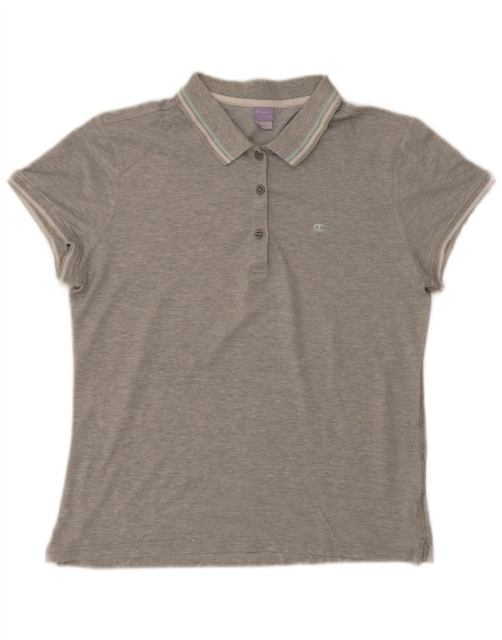 Champion Damen Heritage Fit Poloshirt XL Grau