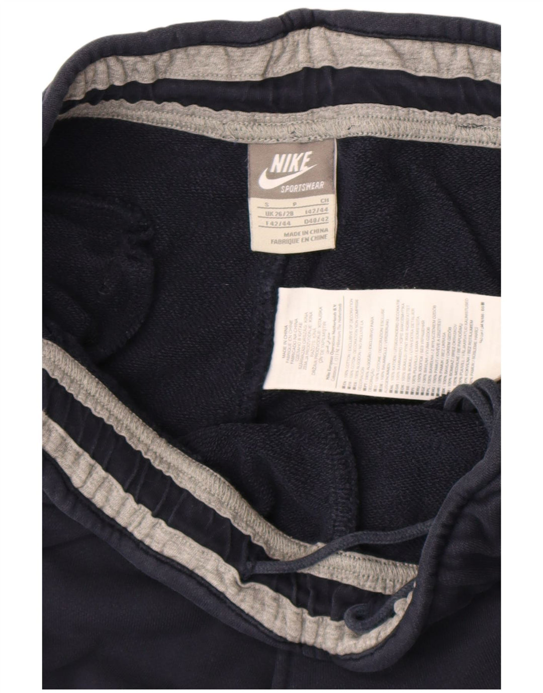 Nike Herren-Trainingshose, Größe S, marineblau, Baumwolle