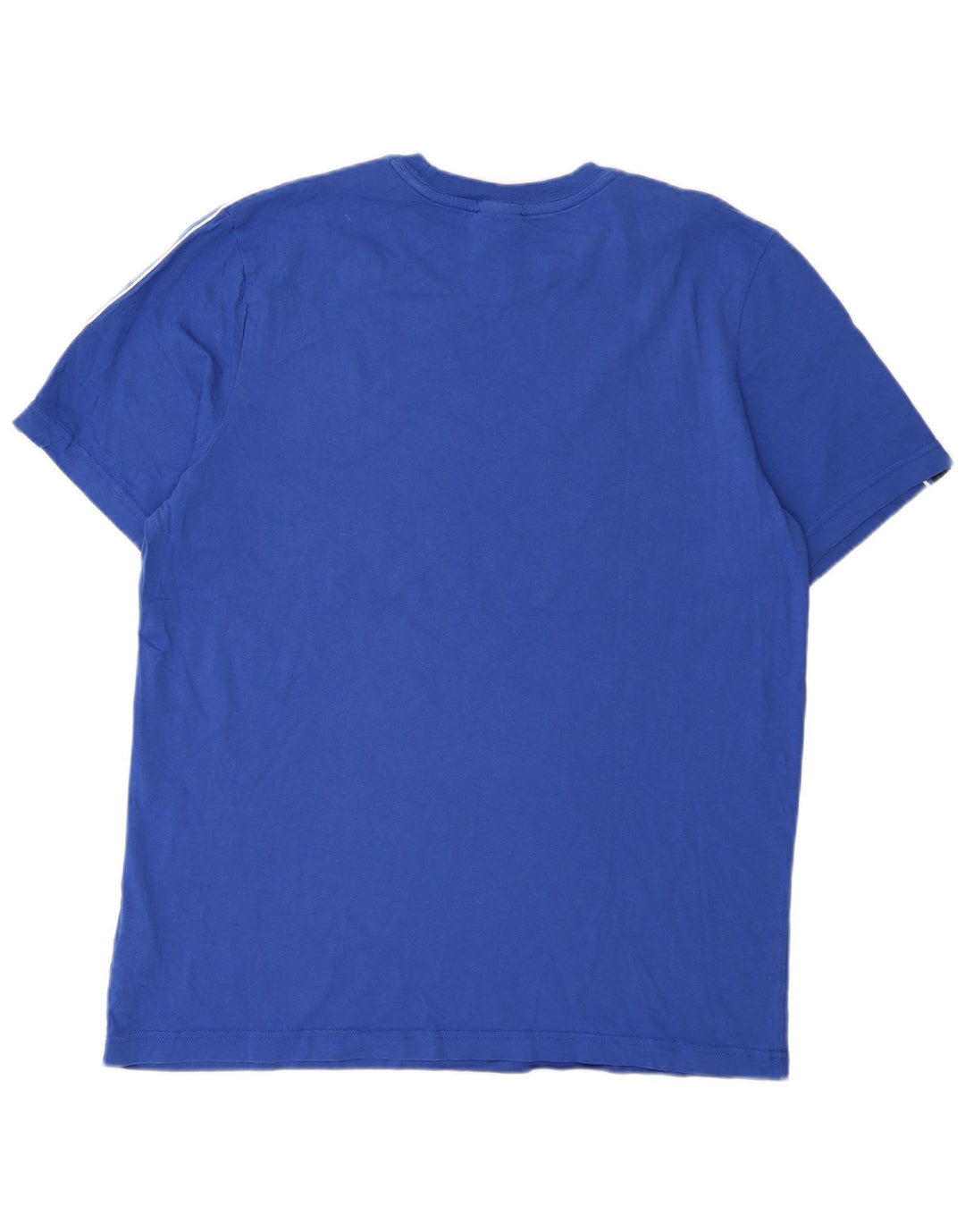Nike Herren-T-Shirt mit Grafik, Größe L, Blau, Colourblock-Baumwolle