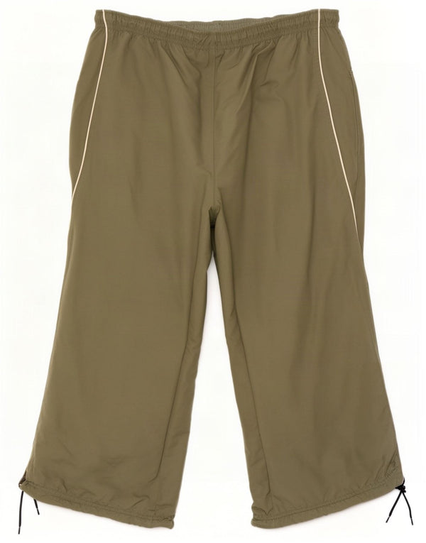 Nike Herren Capri-Trainingshose XL, grünes Polyester