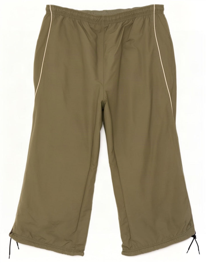 Nike Herren Capri-Trainingshose XL, grünes Polyester