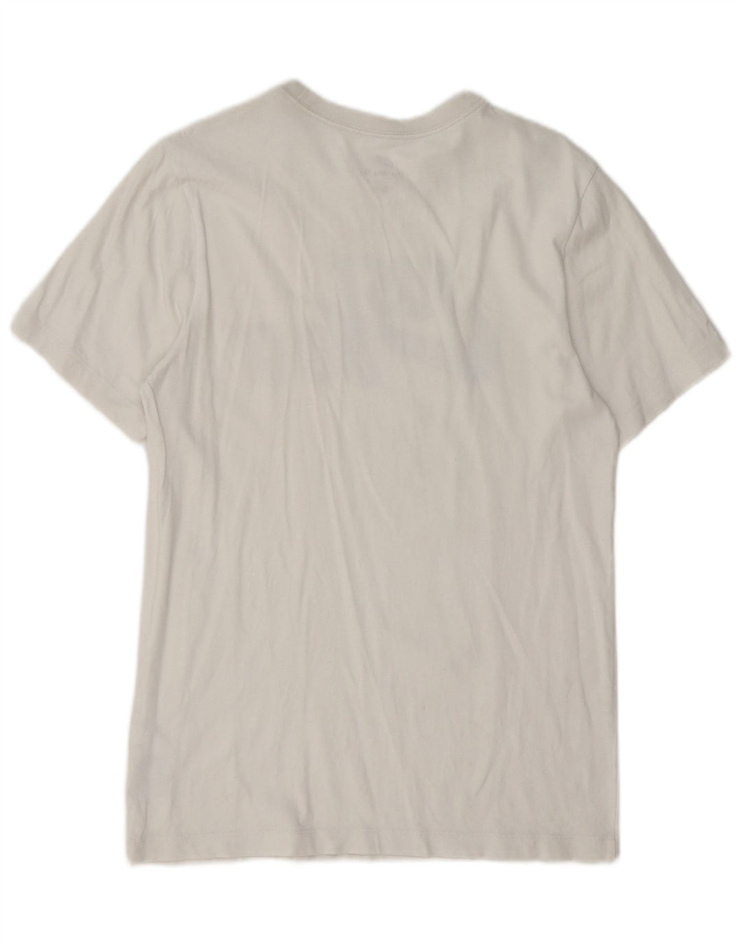 Nike Herren-T-Shirt mit Grafik, Größe S, weiße Baumwolle