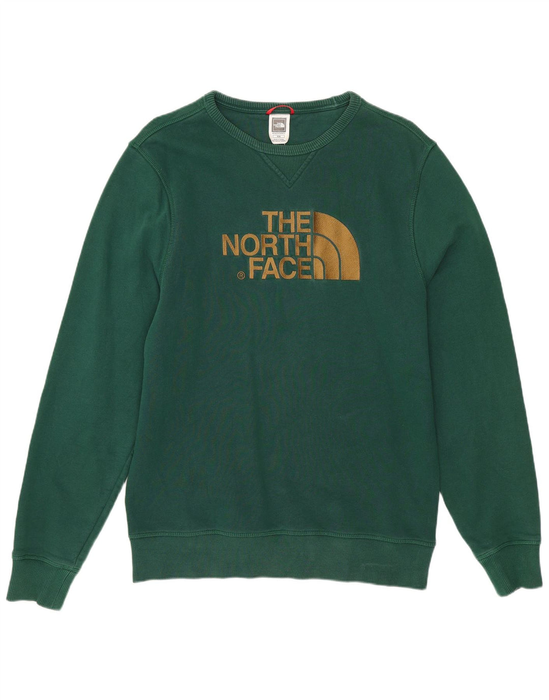 The North Face Herren-Sweatshirt mit Grafik, mittelgrüne Baumwolle