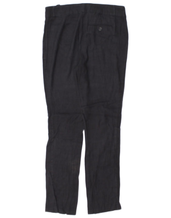 Marks & Spencer Damen Freizeithose UK 10 Small W32 L29 Marineblau