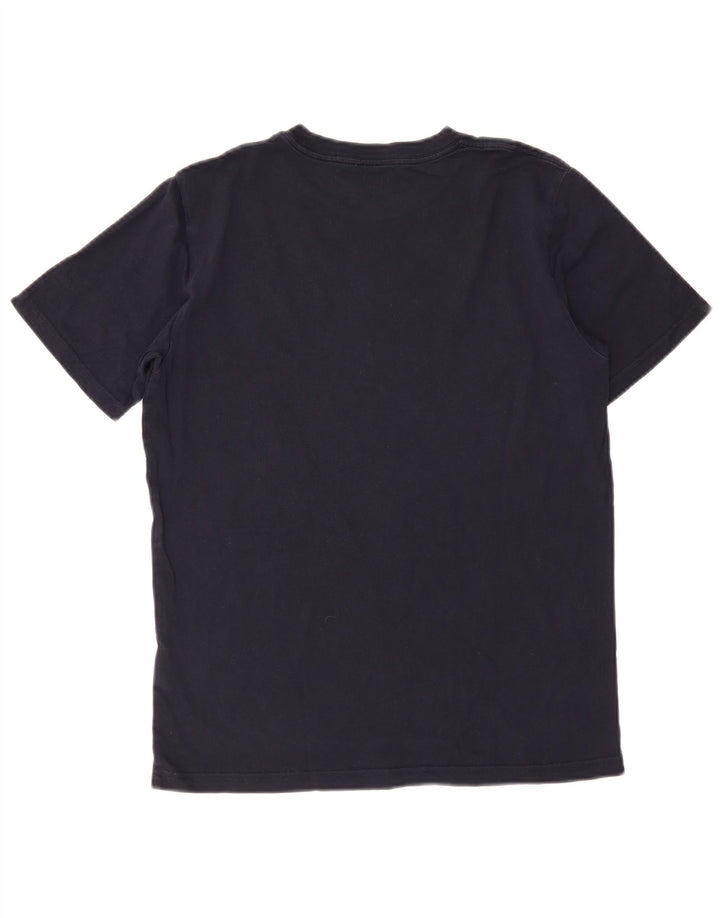 Carhartt Herren T-Shirt Top Small Marineblau Baumwolle