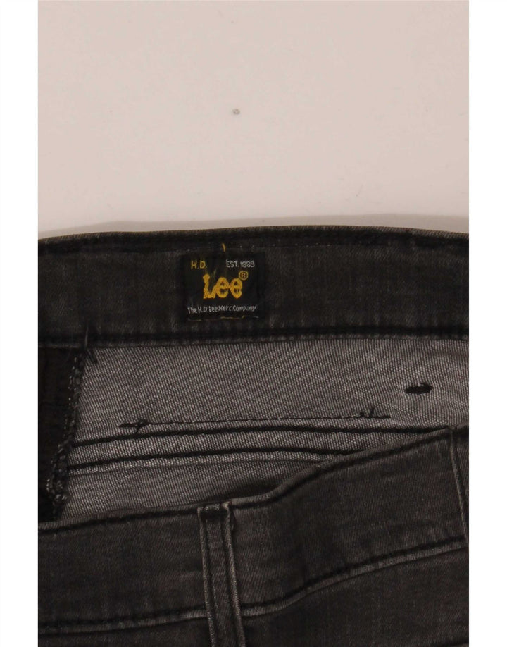 Lee Herren Straight Jeans W32 L30 Schwarz