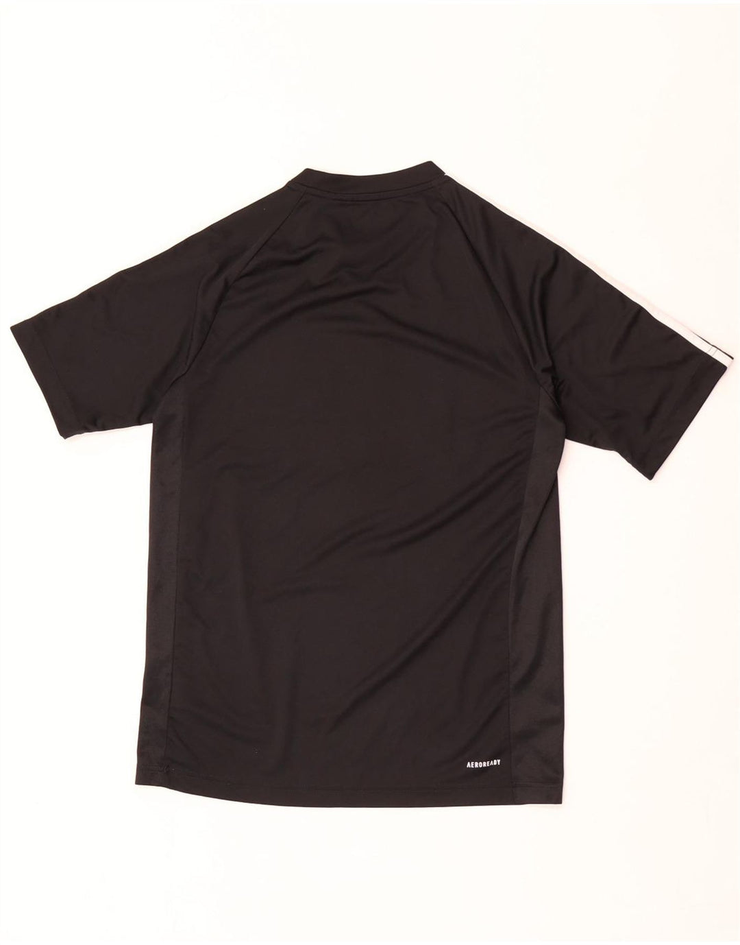 Adidas Herren Aeroready Graphic T-Shirt Top Small Schwarz Polyester