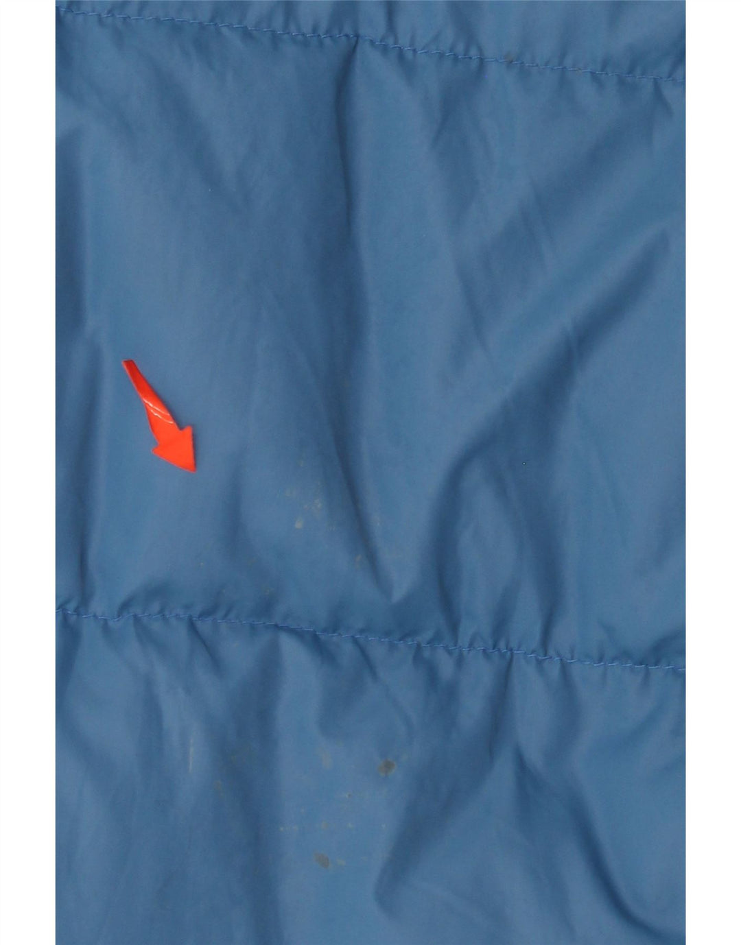 VINTAGE Herren Loose Fit Reversible Wattierte Jacke UK 38 Mittelrot