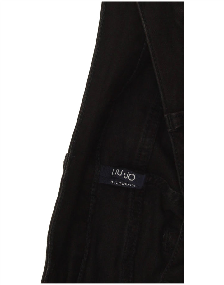 Liu Jo Damen Skinny Jeans W28 L30 Schwarz