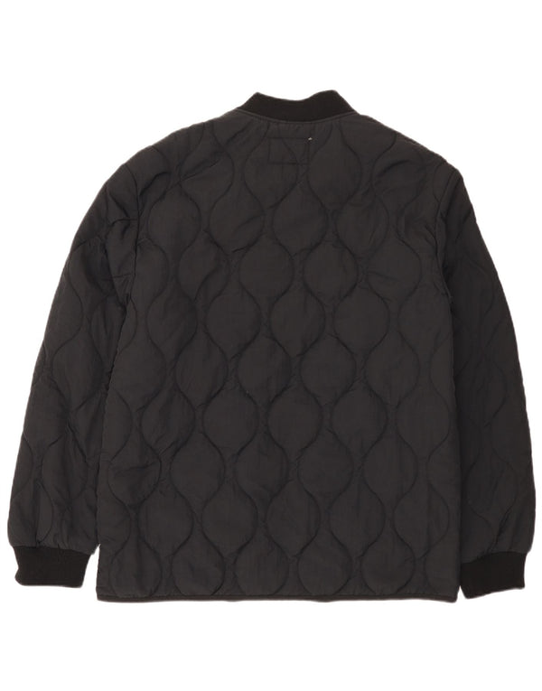 The Stronghold Herren Steppjacke UK 40 Large Schwarz