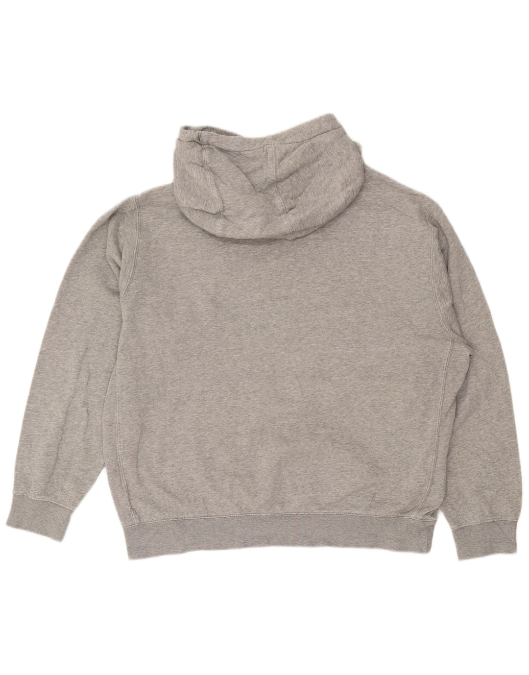 Nike Herren Kapuzenpullover, groß, graue Baumwolle