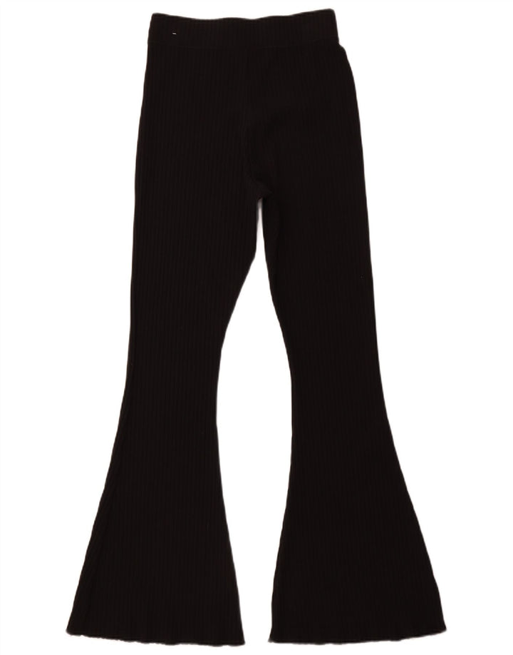 NIKE Damen Flare-Trainingshose, Größe S, Größe S, Schwarz, Baumwolle