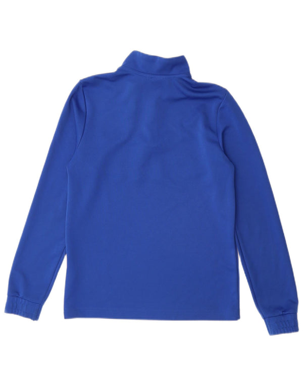 Adidas Boys Dabliu Soccer Academy Graphic Top Long Sleeve 11-12 Years Blue