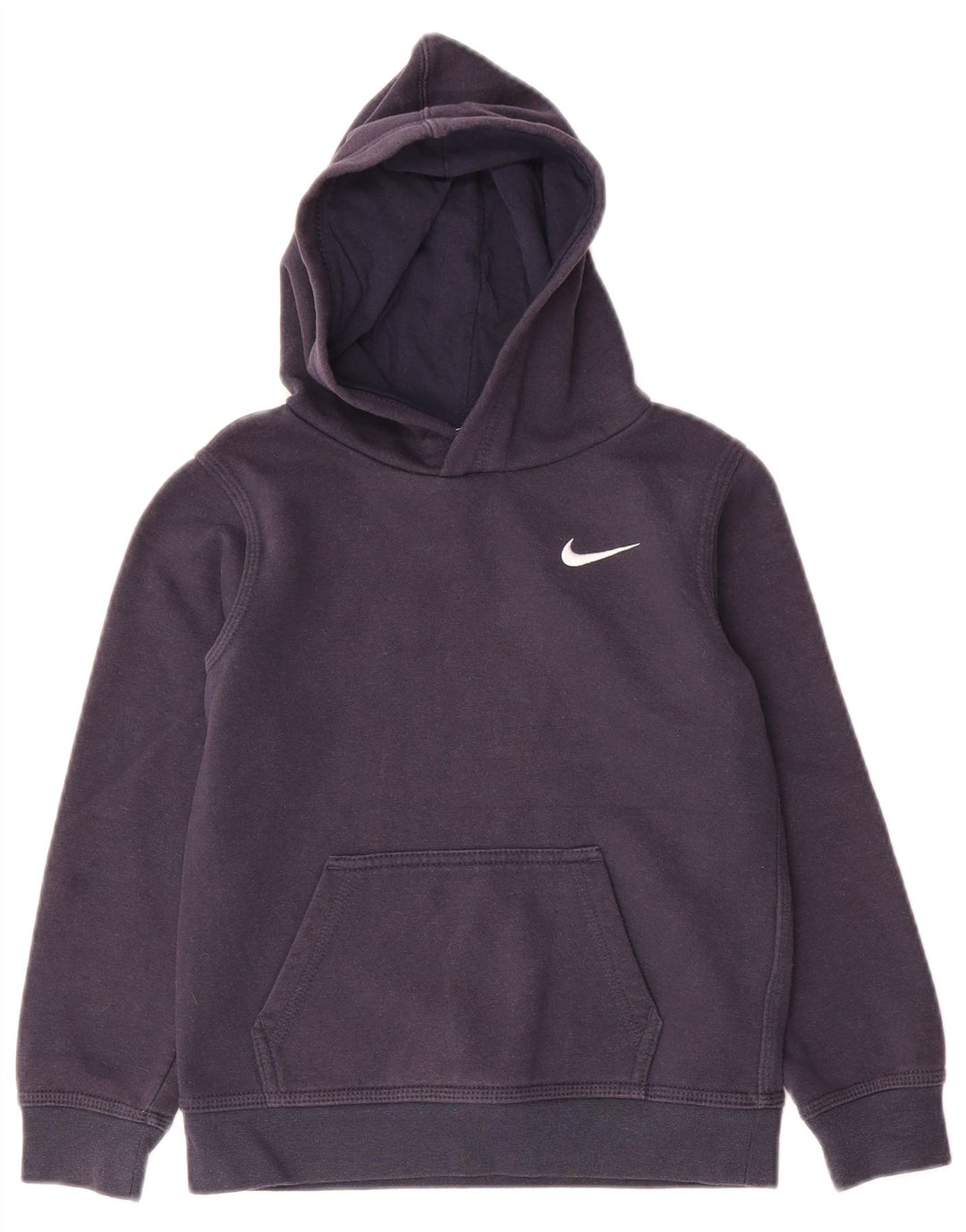 NIKE Kapuzenpullover für Jungen, 6–7 Jahre, groß, marineblau, Baumwolle