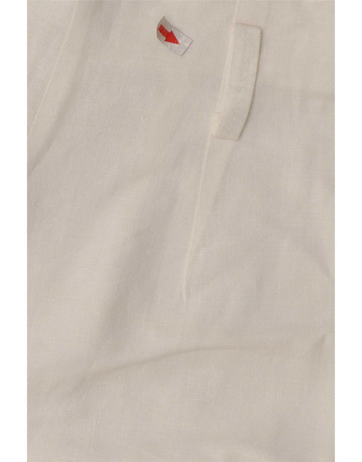 Exklusive Damen-Freizeitshorts XS W24 Weiß Polyester