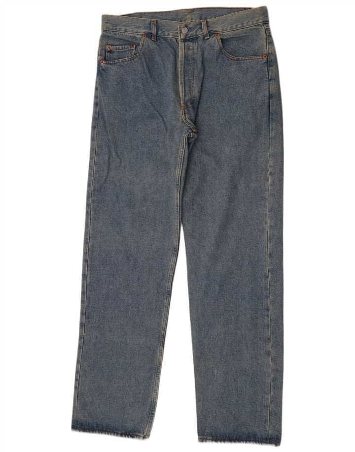 Levi's Herren 501 Straight Jeans W33 L33 Blau