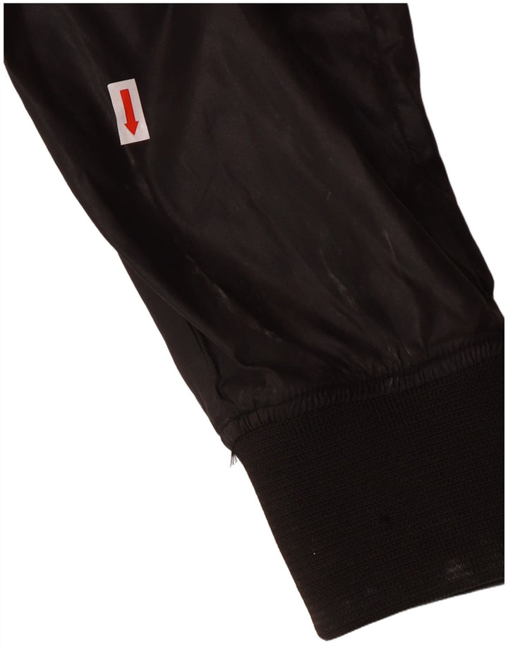 G-Star Herren Bomberjacke mit Grafik, UK 38, mittelschwarzes Polyamid