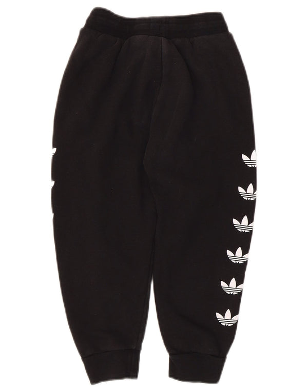 Adidas Jungen Trainingshose mit Grafik, Jogger, 4–5 Jahre, schwarze Baumwolle