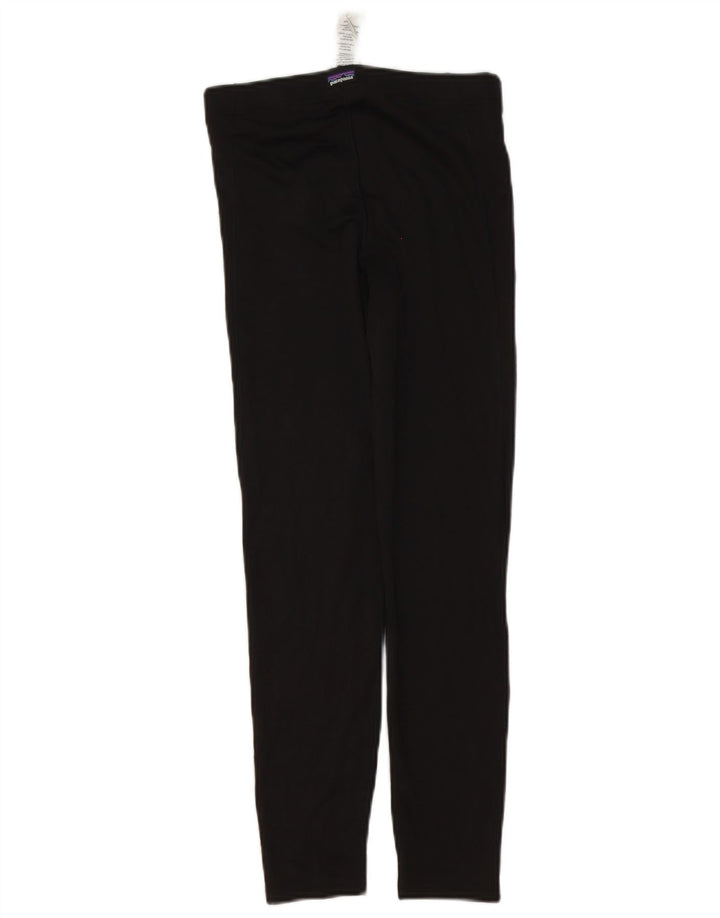 Patagonia Damen Leggings US 12 Large Schwarz Polyester