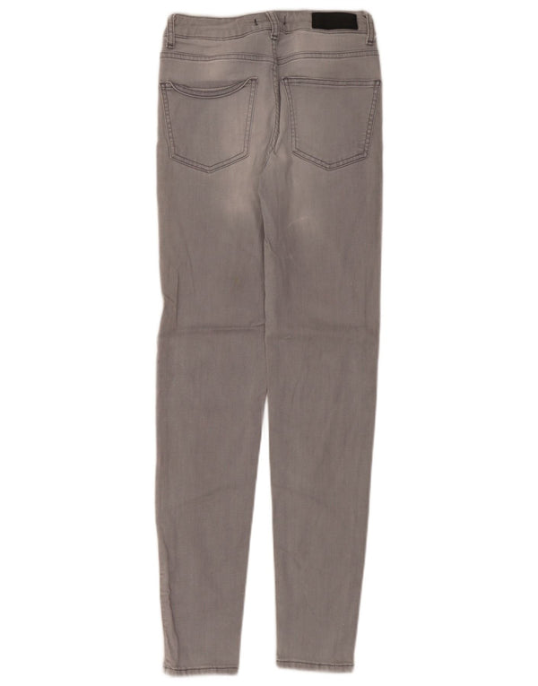 Marks & Spencer Damen Autograph Skinny Jeans UK 6 XS W24 L30 Grau Modal