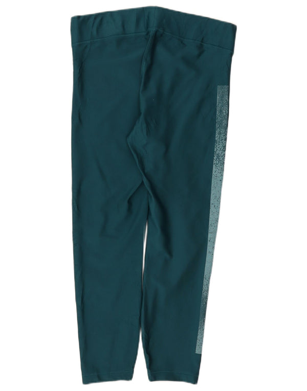 Under Armour Damen Kompressions-Capri-Leggings, UK 14, Größe L, Grün