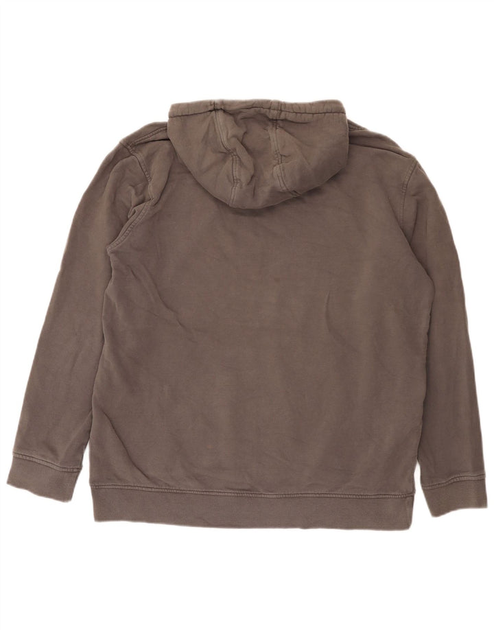 Mountain Warehouse Herren-Kapuzenpullover, groß, graue Baumwolle