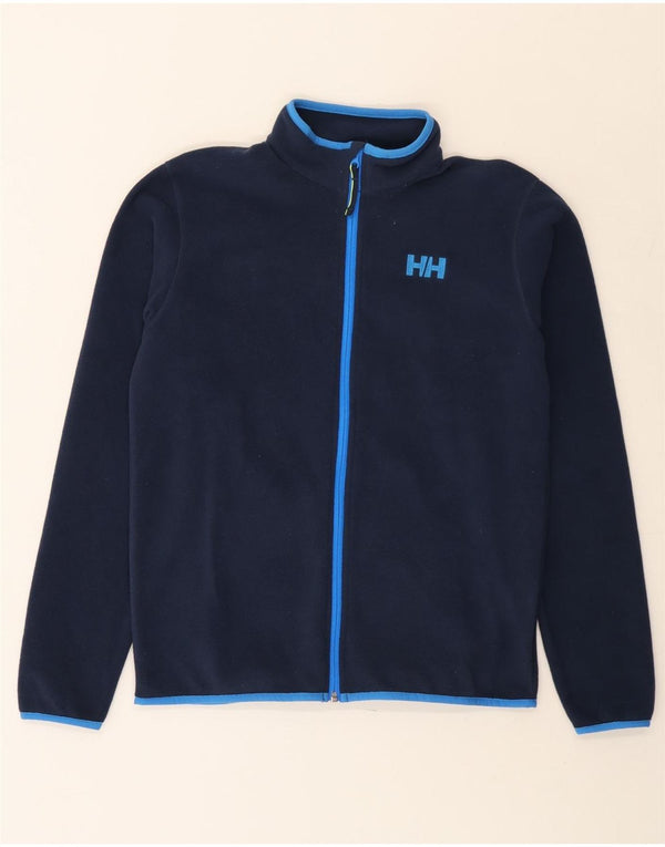 HELLY HANSEN Fleecejacke für Jungen, 15–16 Jahre, marineblaues Polyester