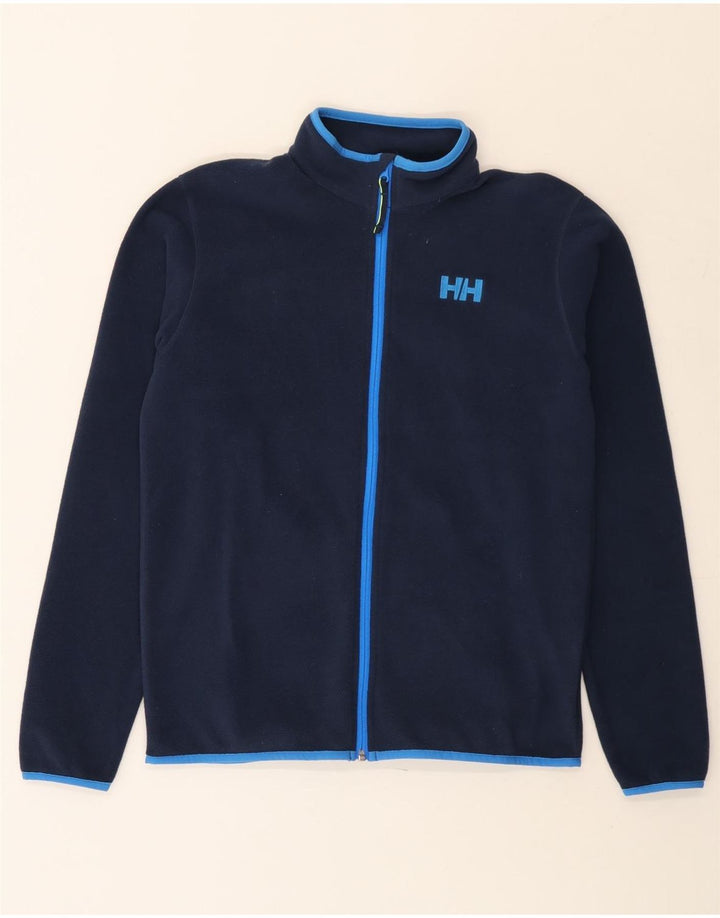 HELLY HANSEN Fleecejacke für Jungen, 15–16 Jahre, marineblaues Polyester