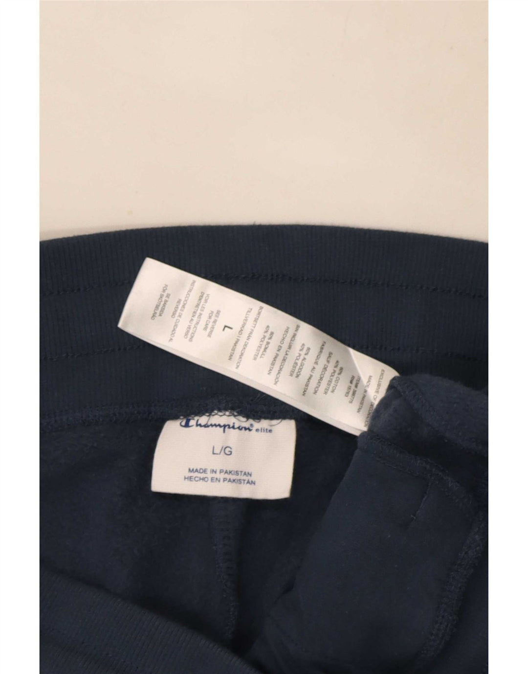 Champion Herren-Trainingshose, groß, marineblau, Baumwolle