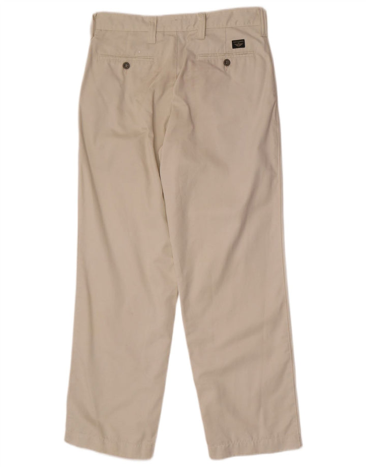 Dockers Herren Khakis Straight Chino Hose W31 L30 Off White