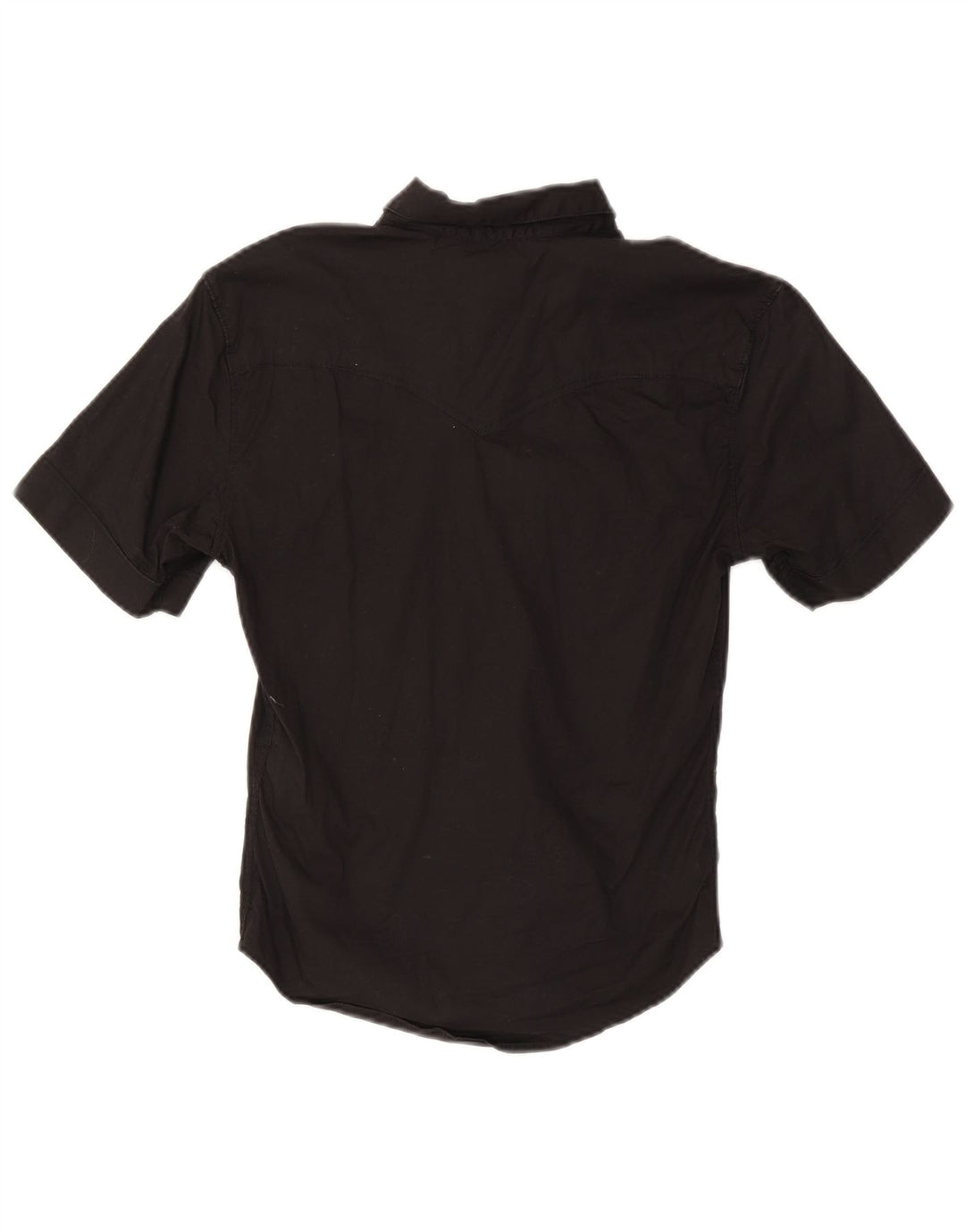 Levi's Herren Kurzarm-Slim-Fit-Hemd, Größe S, Schwarz, Baumwolle