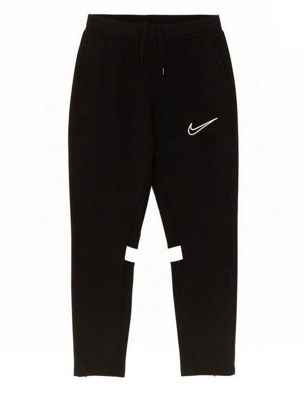Nike Jungen-Trainingshose, 8–9 Jahre, Größe S, Schwarz, Colourblock-Polyester
