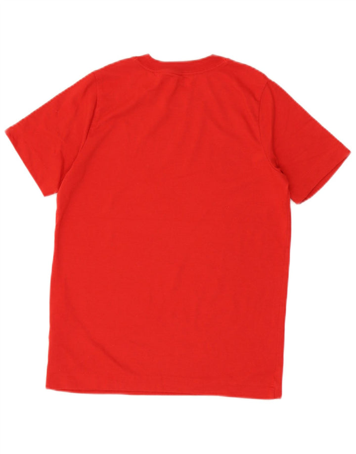 Nike Dri Fit Grafik-T-Shirt für Jungen, 10–11 Jahre, mittelrotes Polyester