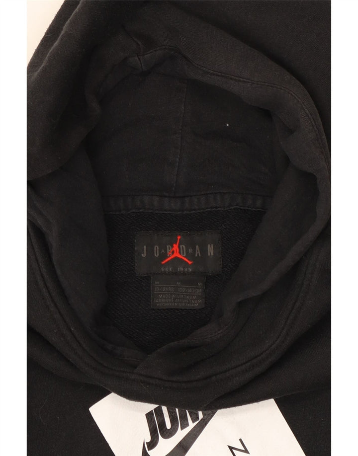 Jordan Jungen Kapuzenpullover mit Grafik, 10–11 Jahre, mittelschwarz