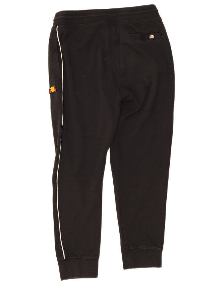 Ellesse Herren-Trainingshose, Jogginghose, mittelschwarz, Baumwolle