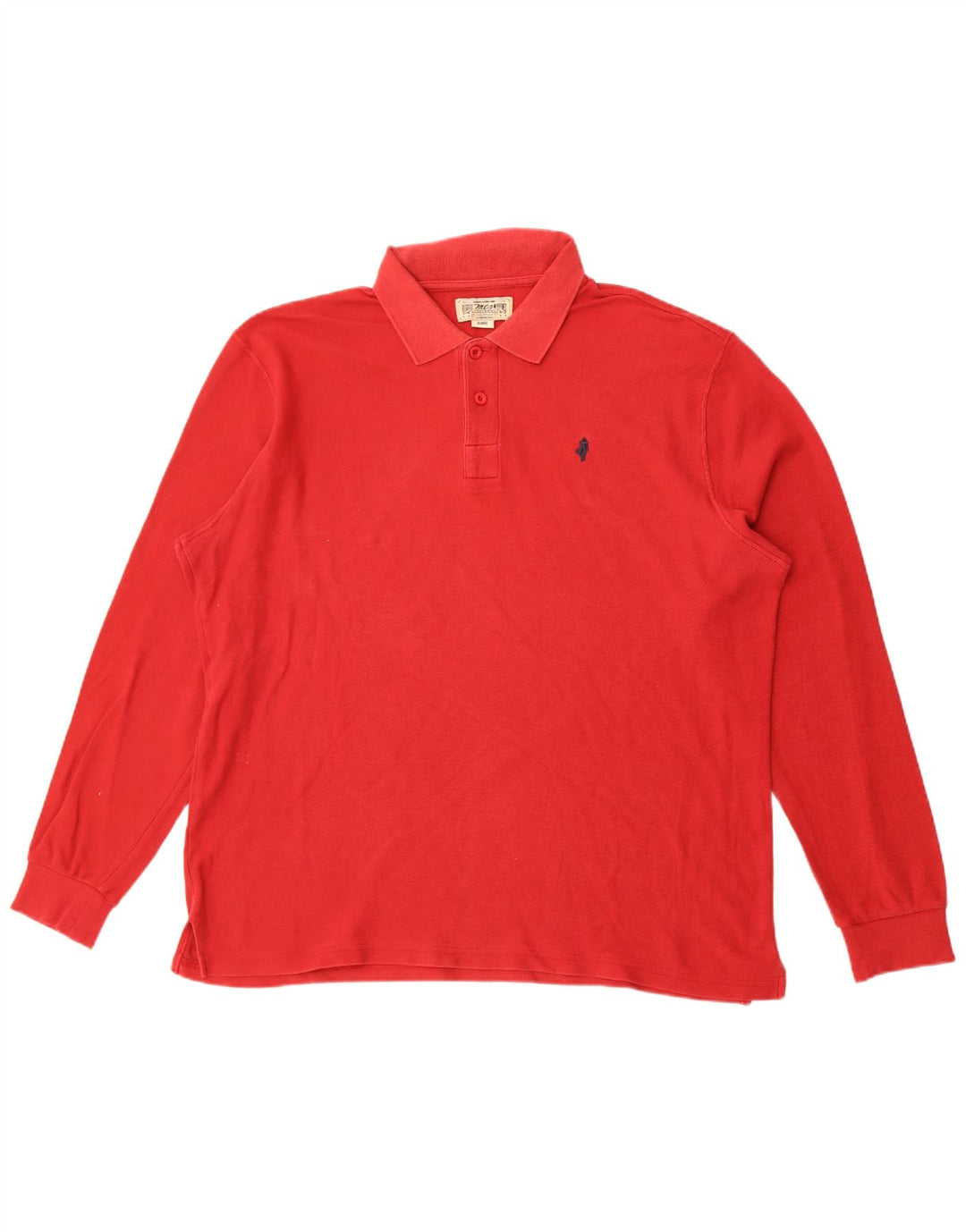 Marlboro Classics Herren Langarm-Poloshirt XL Rot