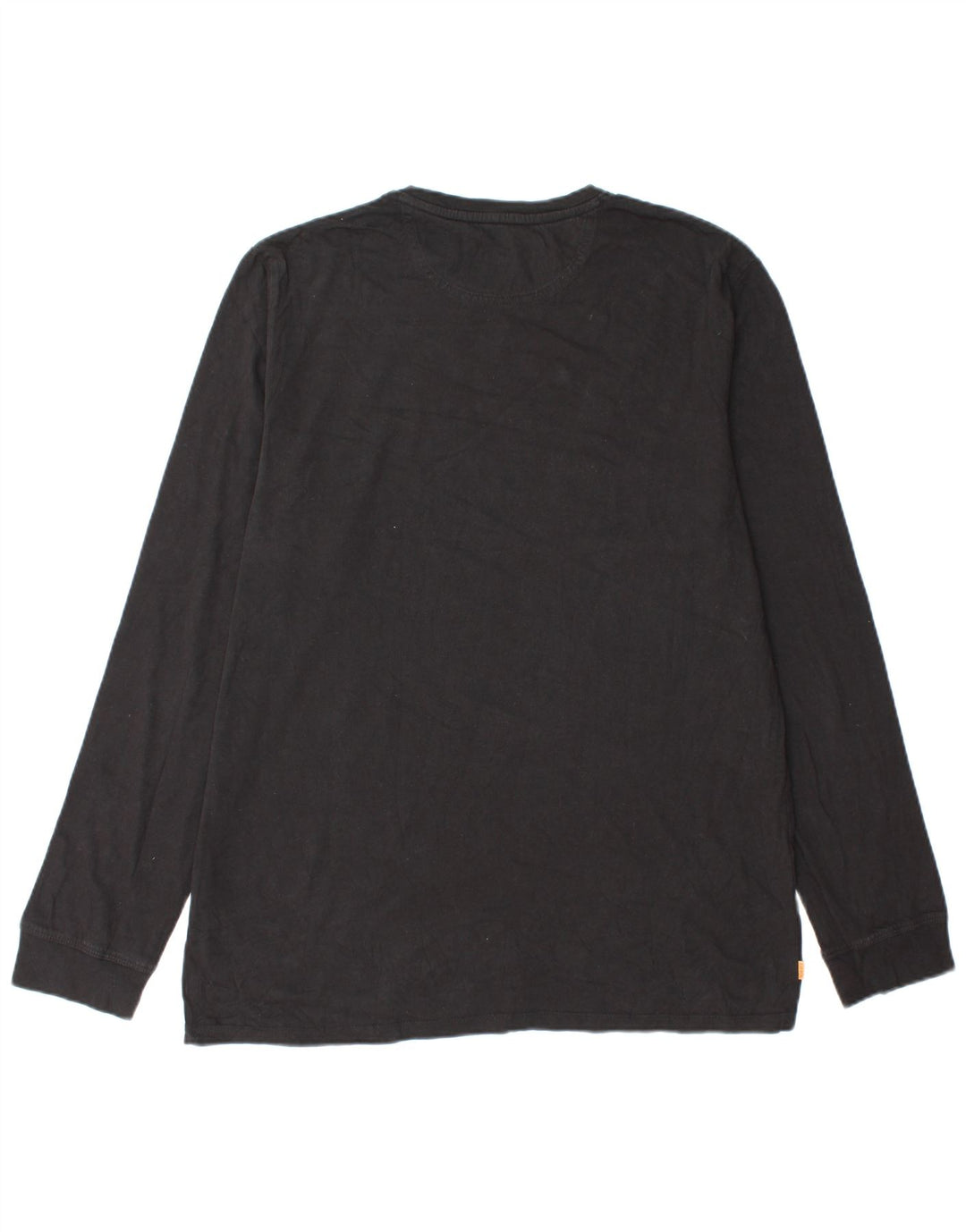 Timberland Herren Slim Fit Top Langarm XL Schwarz Baumwolle