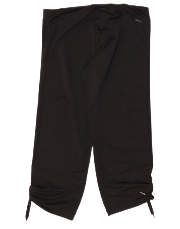 Adidas Damen Climalite Capri Trainingshose UK 16 Large Schwarz