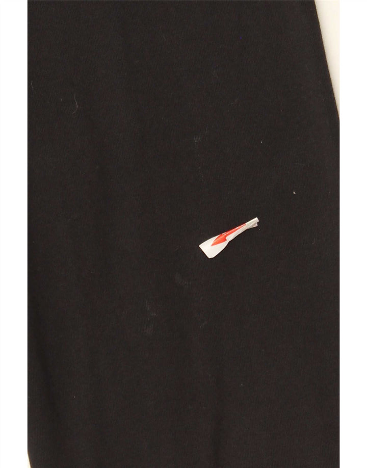 Nike Womens Graphic Leggings UK 12 Mittelschwarze Baumwolle
