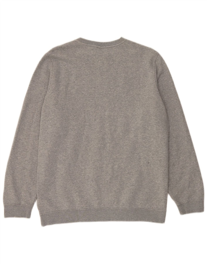 Nike Herren HELLAS VERONA Sweatshirt Pullover große grau gefleckte Baumwolle
