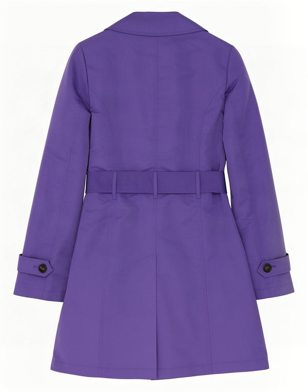 Marks & Spencer Damen Trenchcoat UK 12 Mittellila Polyester
