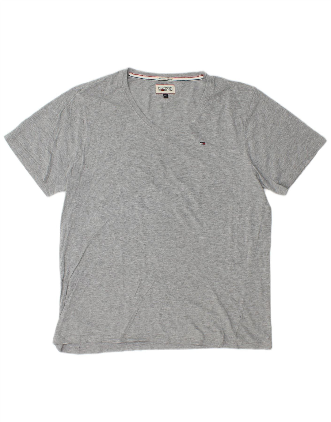 TOMMY HILFIGER Womens T-Shirt Top UK 20 2XL Grey