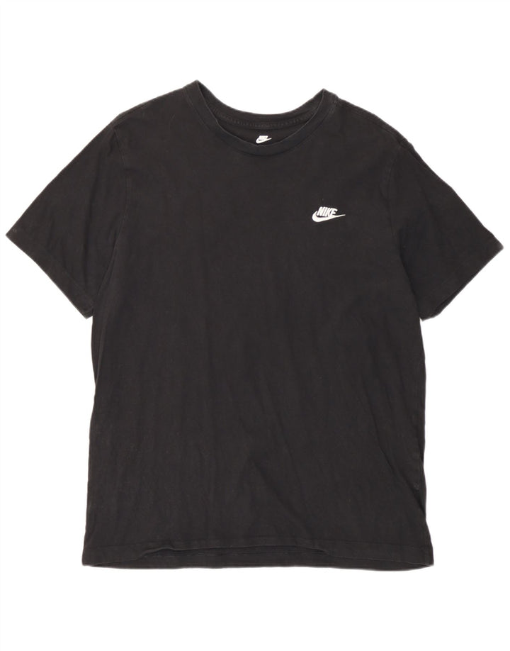 Nike Herren T-Shirt Top Large Schwarz