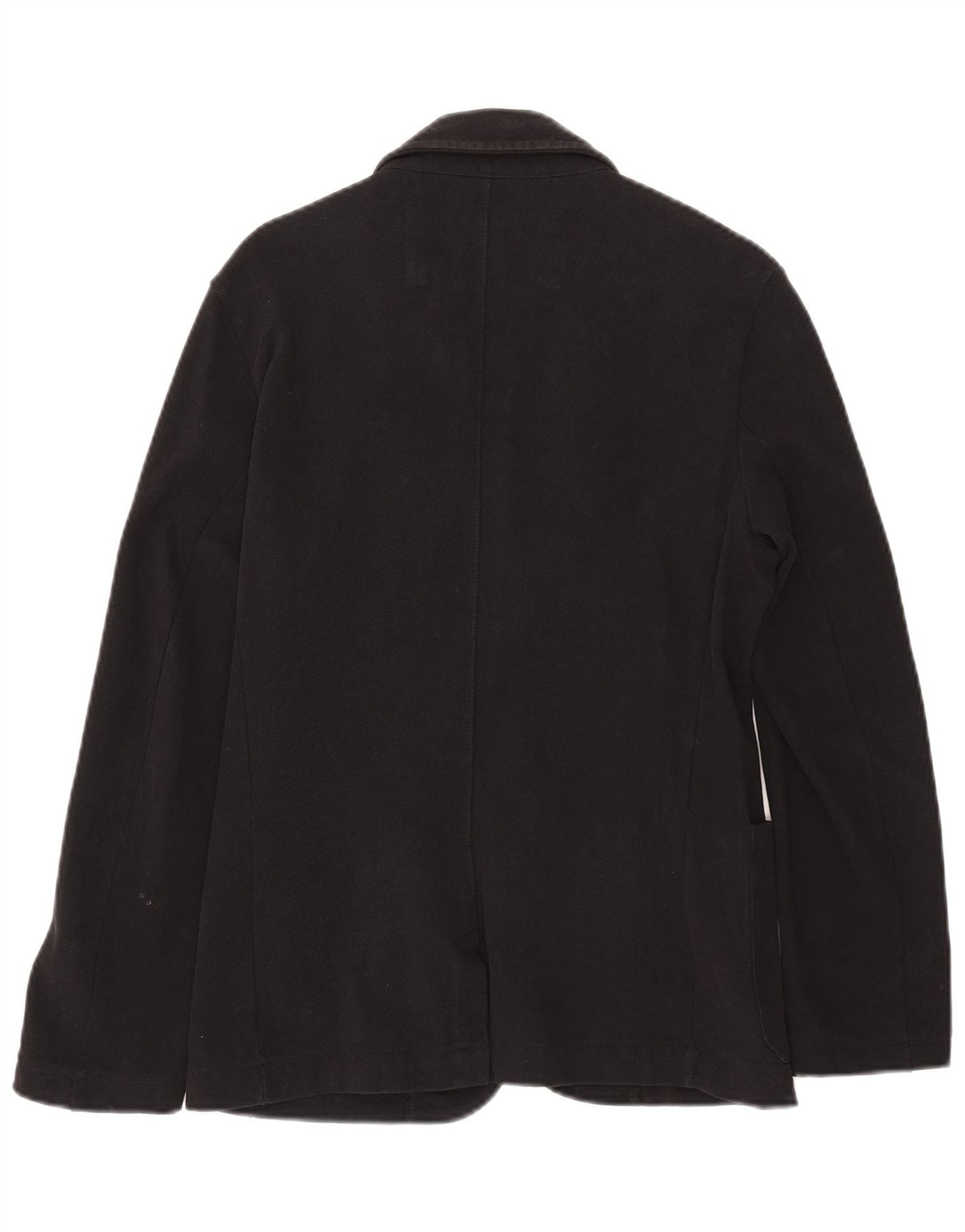 Guess Herren-Blazer mit 2 Knöpfen, schmale Passform, UK 32, 2XS, schwarze Baumwolle