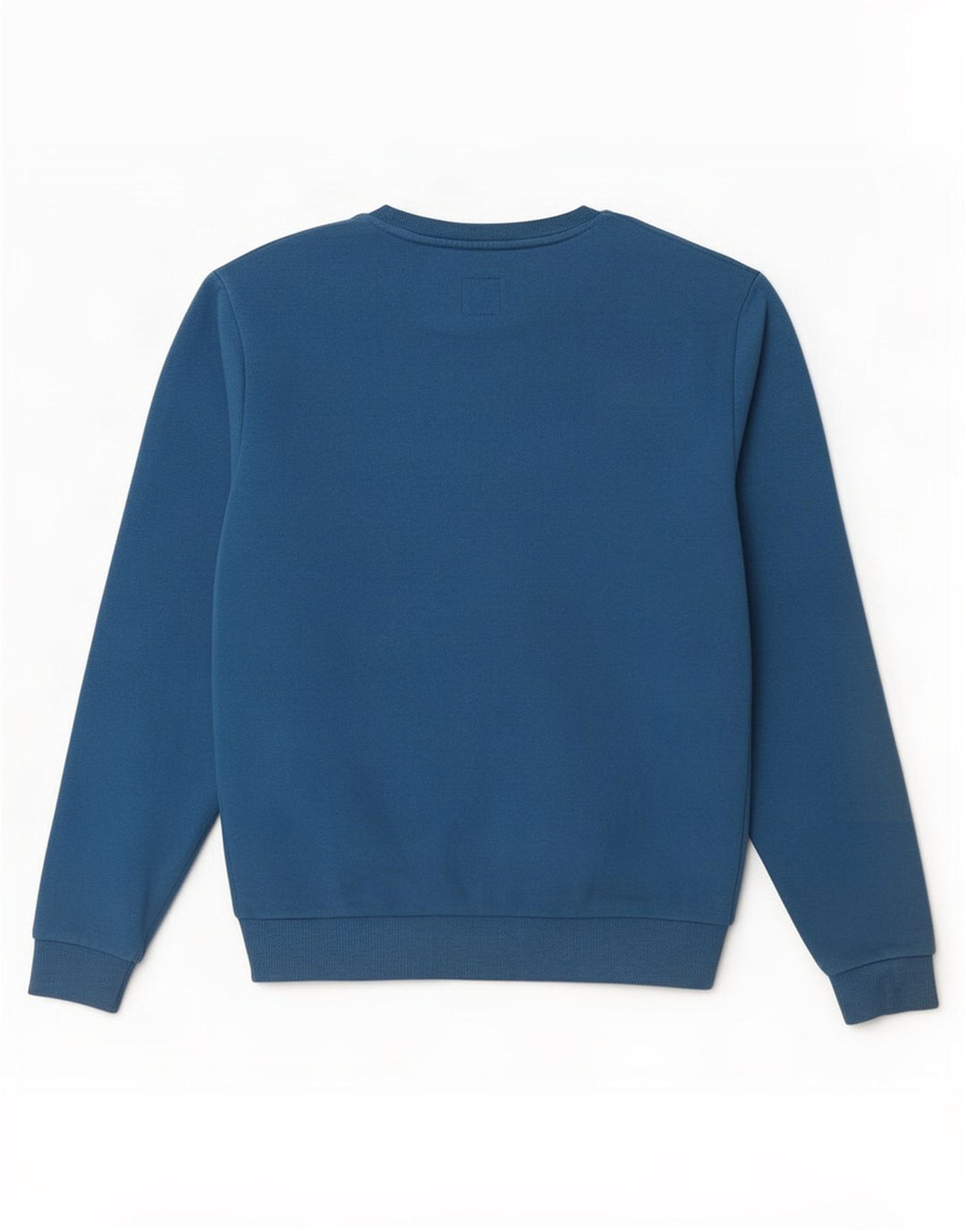 Jack Wills Herren-Sweatshirt-Pullover aus mittelblauer Baumwolle