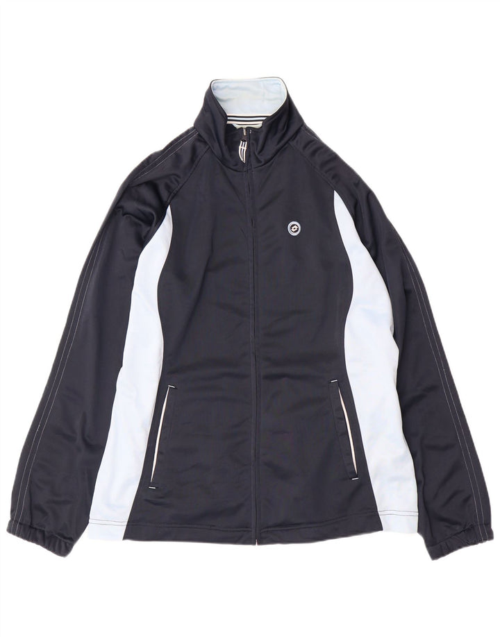 LOTTO Damen-Trainingsanzug, UK 18, XL, Marineblau, Farbblock-Polyester
